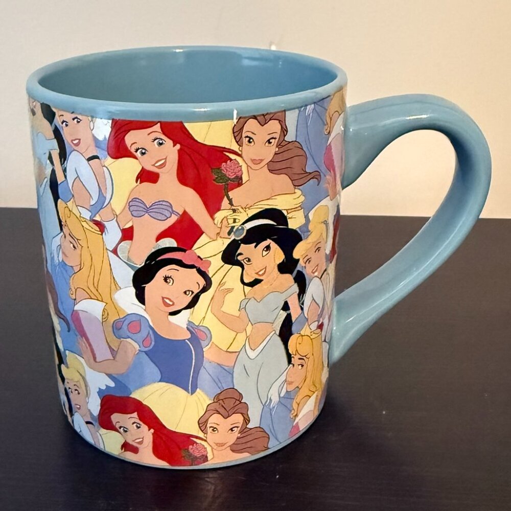 Disney Princess Collage Ceramic Mug 14oz